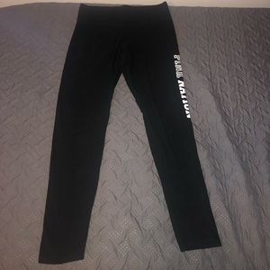 Pink Nation Black Leggings w/ Pocket on side